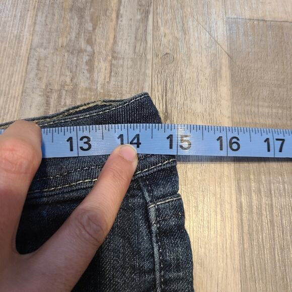 Bb couture size 5 juniors skinny jeans with rhinestone pockets - Picture 7 of 9